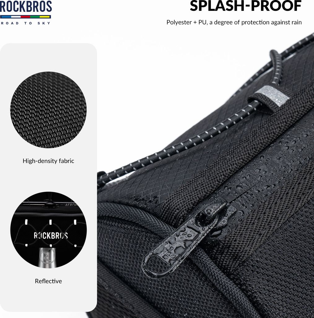 ROCKBROS Fahrradtasche Set, Fahrrad Lenkertasche +  Produktbild-Vorschau 9