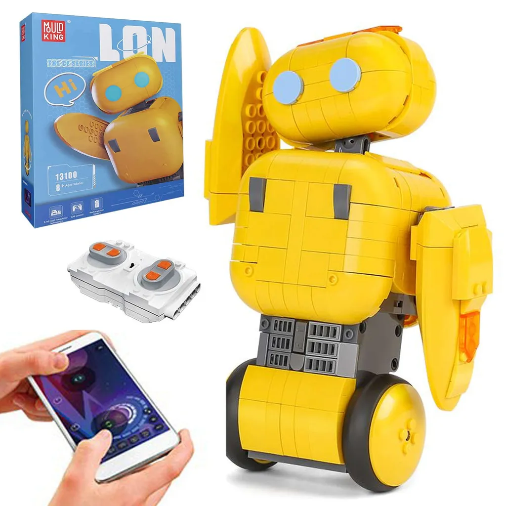 Robot RC de 495 Pièces MK 13100 avec Système de Contrôle à Distance