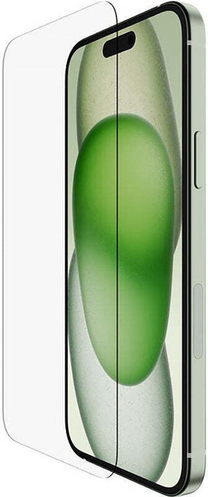 Belkin ScreenForce, Apple, iPhone 15 Plus, Durchscheinend, Produktbild 