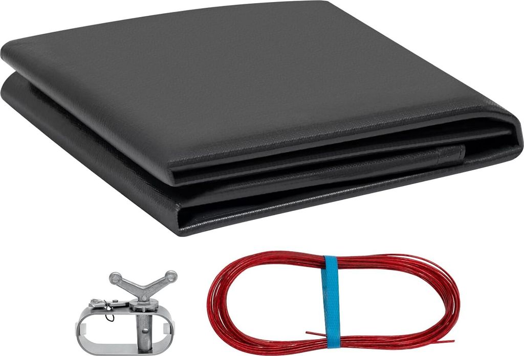 WOLTU Poolplane aus 200 g/m² PE, Pool Abdeckplane mit Ösen Produktbild 4