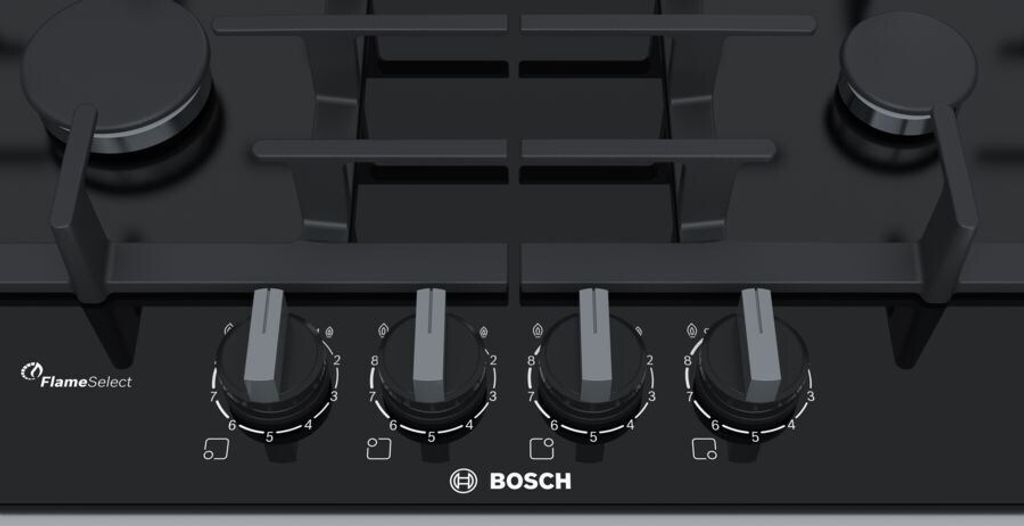 Bosch Serie 6 Ppp6a6b90 Gasherd 60 Cm 4 Brennern Schwarz  Produktbild 3