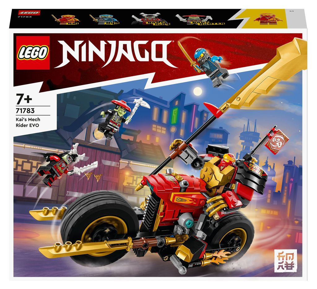 LEGO® 71783 LEGO® NINJAGO® 71783 Kais Mech-Bike EVO Bausatz Immagine del prodotto 
