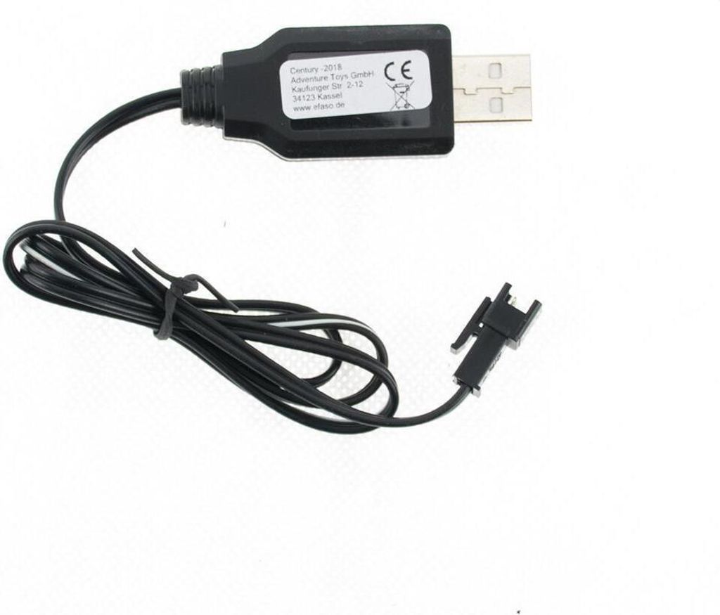 USB-Ladekabel | 7,2V | 250mAh | HBX Stecker | Bagger 1550