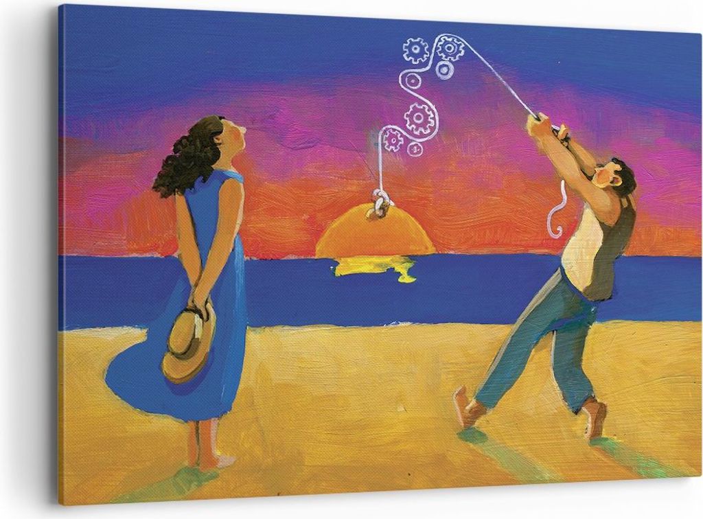 Bild auf Leinwand - Leinwandbild - Einteilig - Symbol Liebe Produktbild 