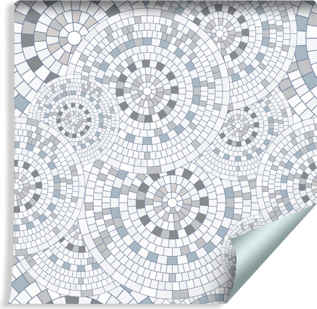 10m VLIES TAPETE Rolle Klassisch Geometrie Muster Motiv Mosaik XXL