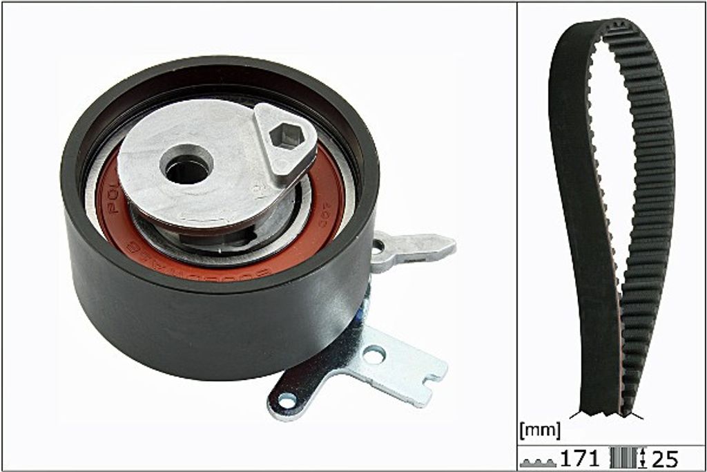 INA 530 0651 10 Zahnriemensatz für JEEP WRANGLER III (JK) Produktbild 
