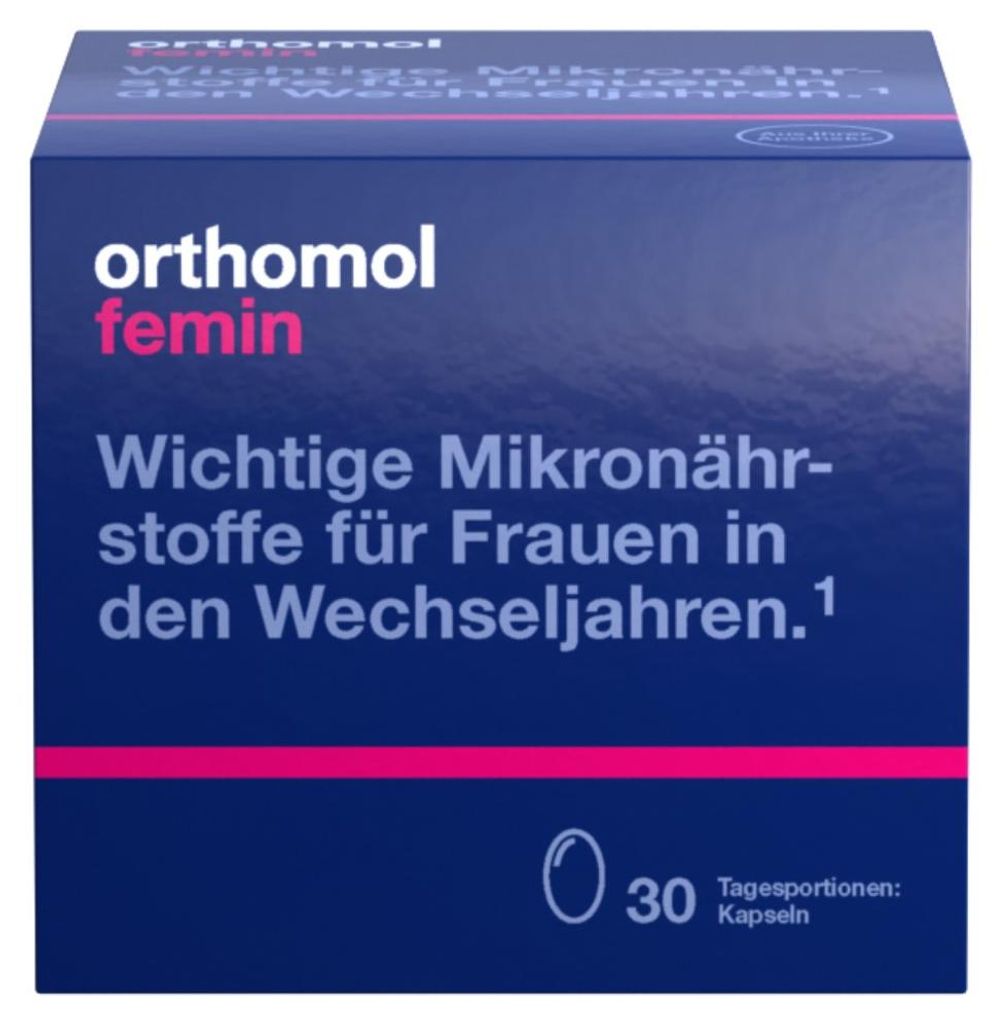 Orthomol Femin - Micronutriments pour les femmes en période Image du produit 