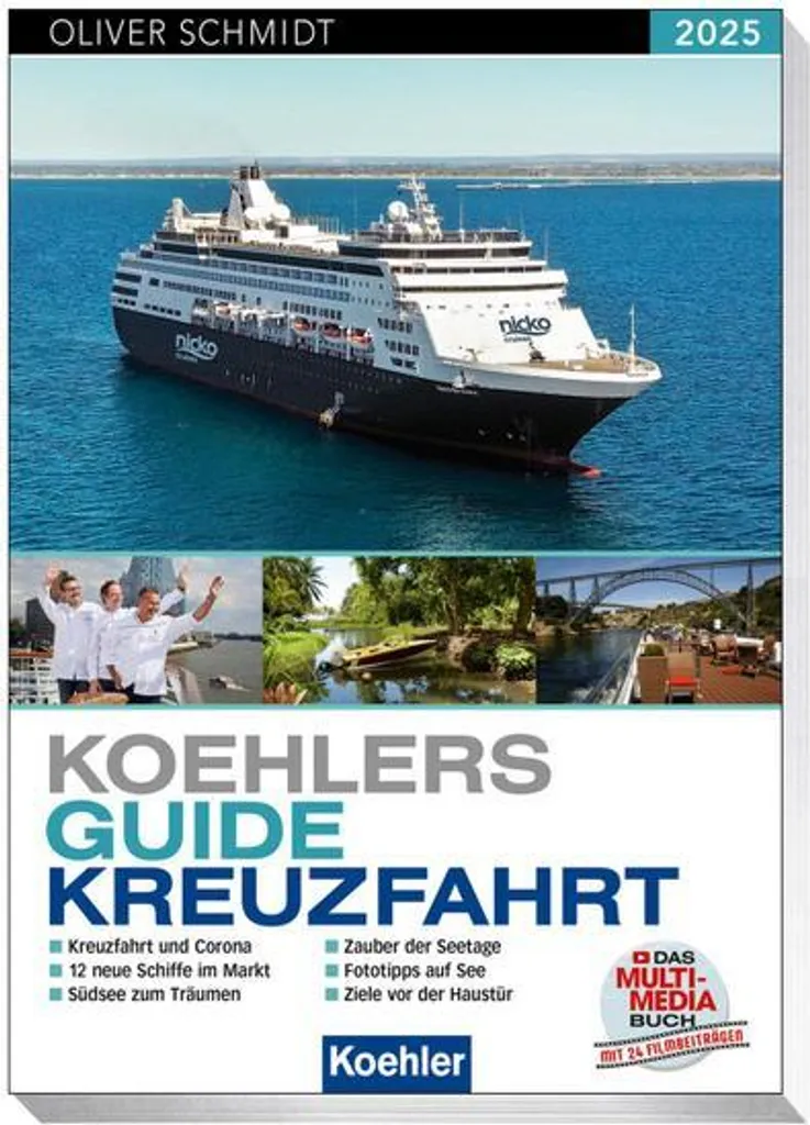 Koehlers Guide Kreuzfahrt 2025 : Le guide des croisières incontournable
