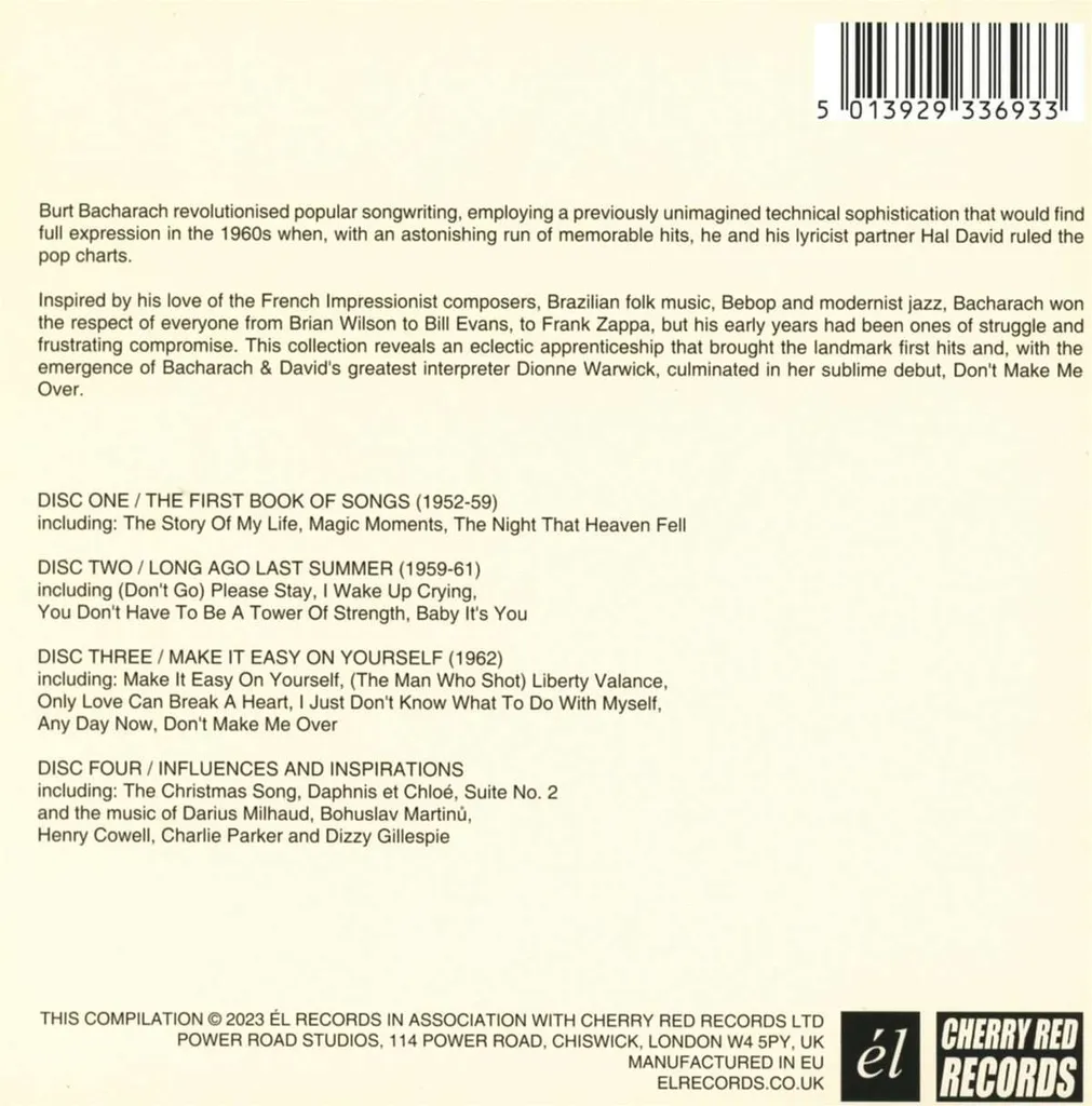 Chansons 1952-1962 Musique Nostalgie Coffret 4CD Cadeau Collection