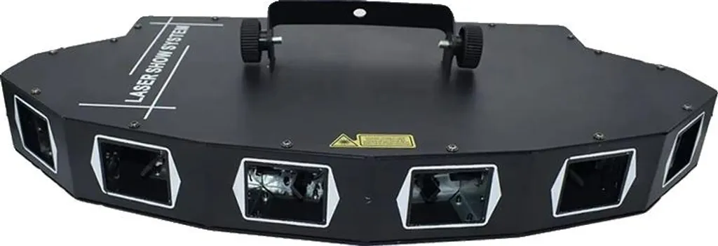 Projecteur de scène DMX avec effets laser dynamiques et prise EU 220V