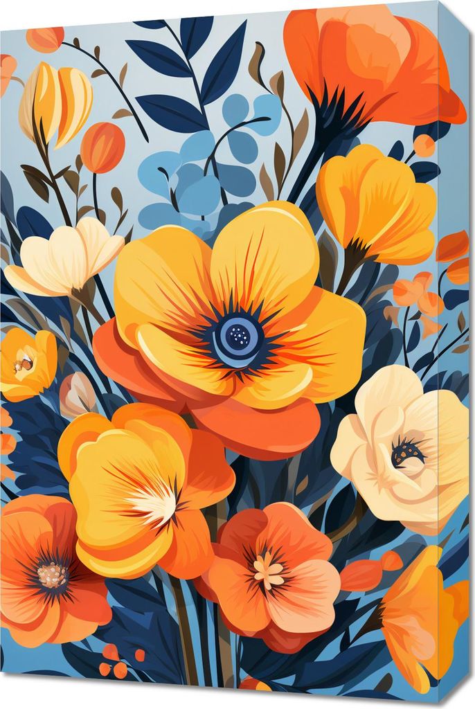 Bild 40x60cm Blütenpracht