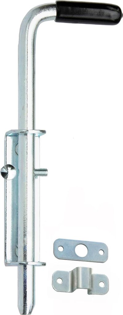Torfeststeller Türriegel Torriegel Gartentorriegel 220 / 12 Bolzenriegel 2 Blech
