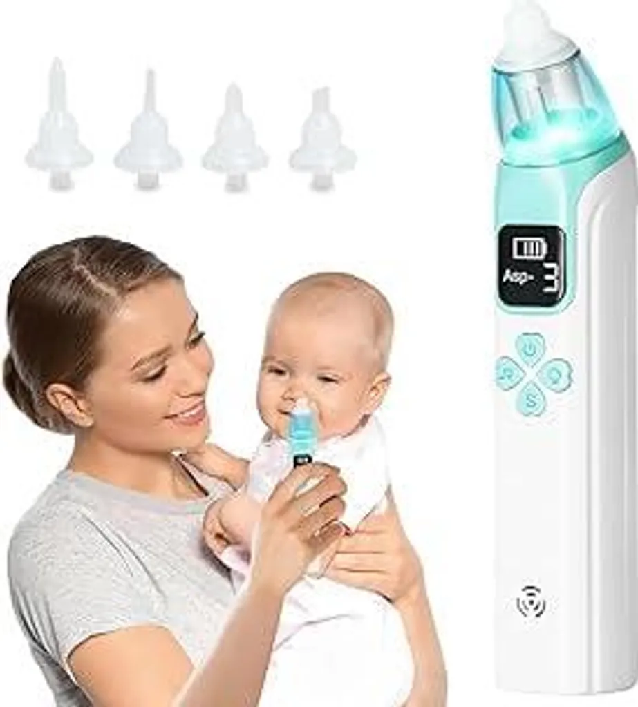 Aspiratore Nasale Elettrico Green Edition - Pulizia Nasale Smart Bebè