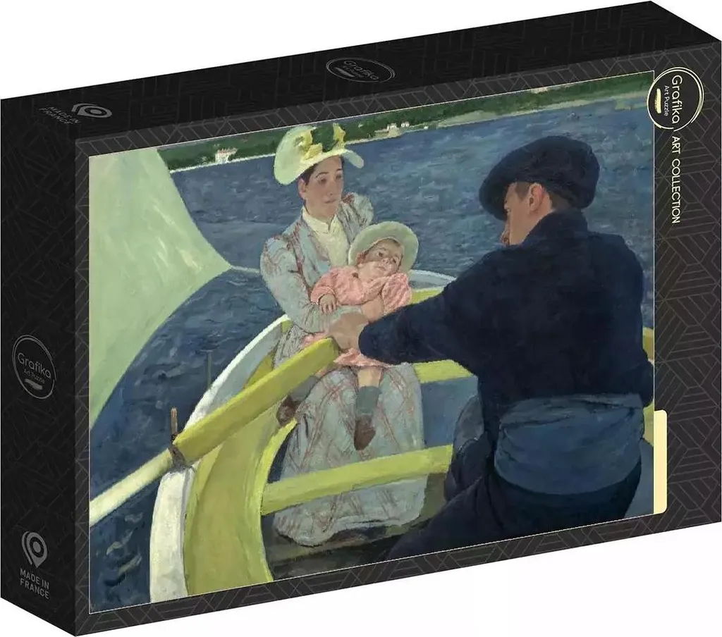 Puzzle d'art Mary Cassatt 1000 pièces - La Promenade en bateau Peinture