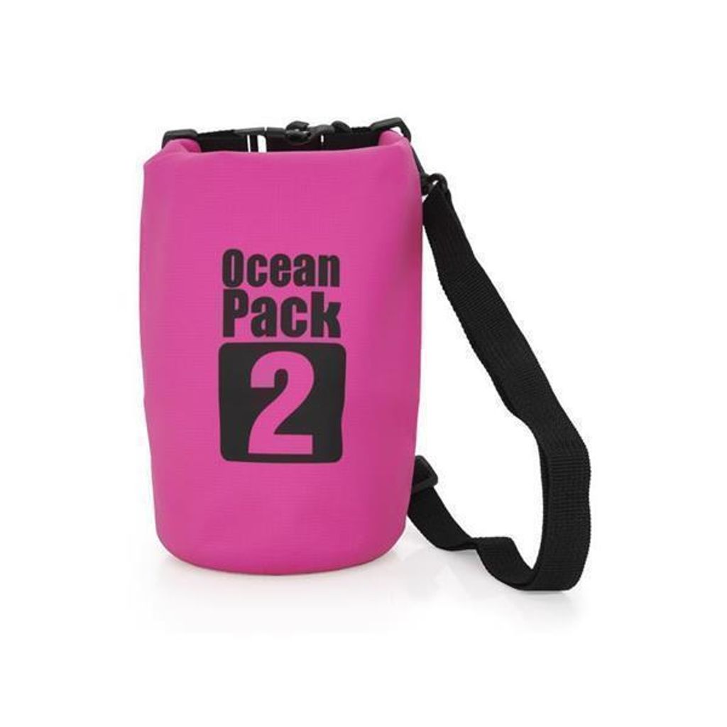 Dry Bag Waterproof Bag 10 L wasserfester Beutel Seesack Segeltasche Rosa Pink 