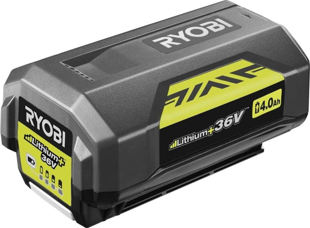 Ryobi Ry36BC60A-140 Ladegerät und Akku, 36 V, 4 Ah Produktbild 