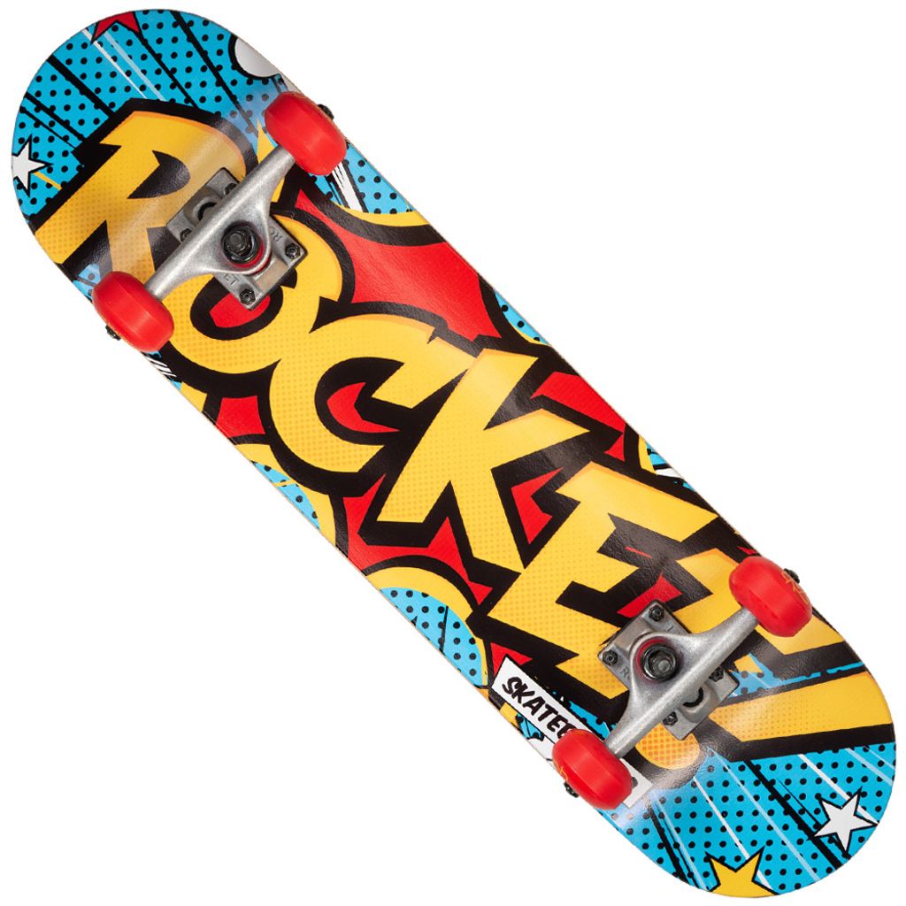 Eén maat | Rocket Popart 7,5" Skateboard RKT-COM-1533 Productafbeelding 