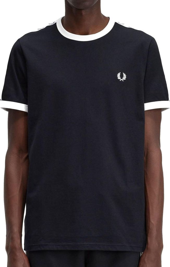 Fred Perry Taped Ringer Shirt Herren