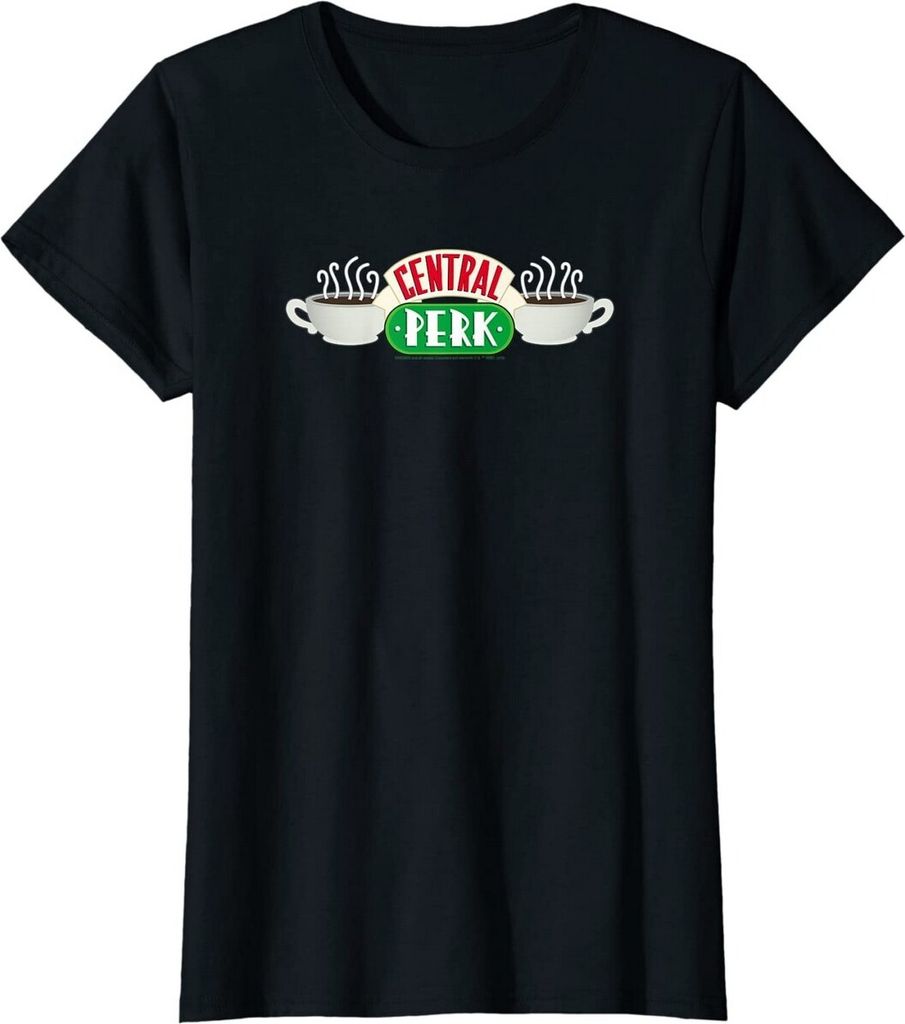 Friends - T-Shirt für Damen BI735 (L) (Schwarz) Produktbild 