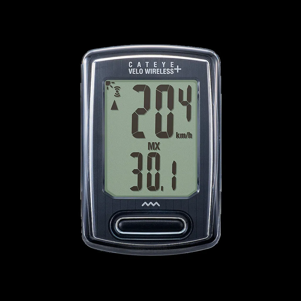 Compteur vélo sans fil Cat Eye Velo Wireless+ Noir CC-VT235W Fiable
