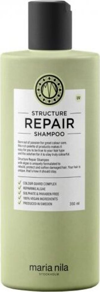 Maria Nila Structure Repair Shampoo Pflegeshampoo für trockenes und geschädigtes Haar 350 ml
