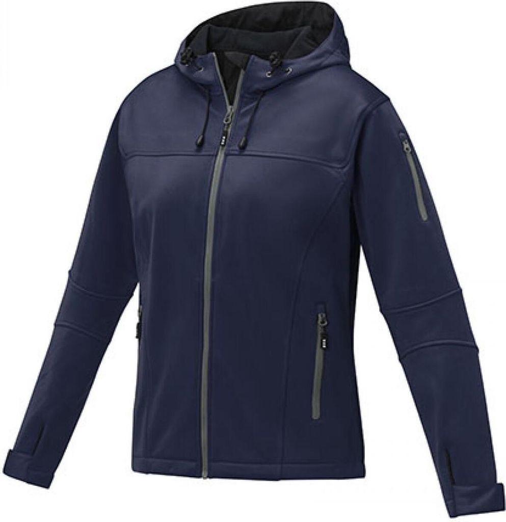 Elevate 38328 | LadiesŽMatch Softshelljacket XS bis 2XL - Farbe: Navy - Größe: XXL