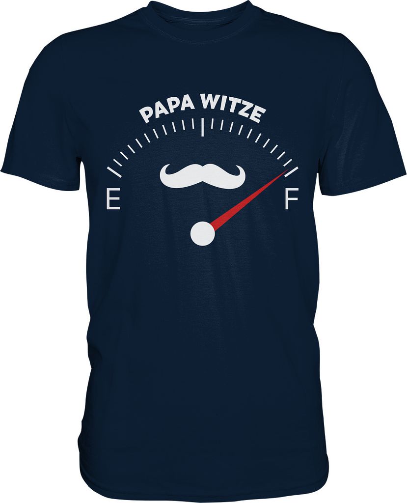Papa Witze T-Shirt Lustige Vatertag Geschenkidee Vater Produktbild 