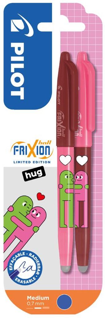 PILOT Tintenroller FRIXION BALL 07 Friends "Hug hearts"