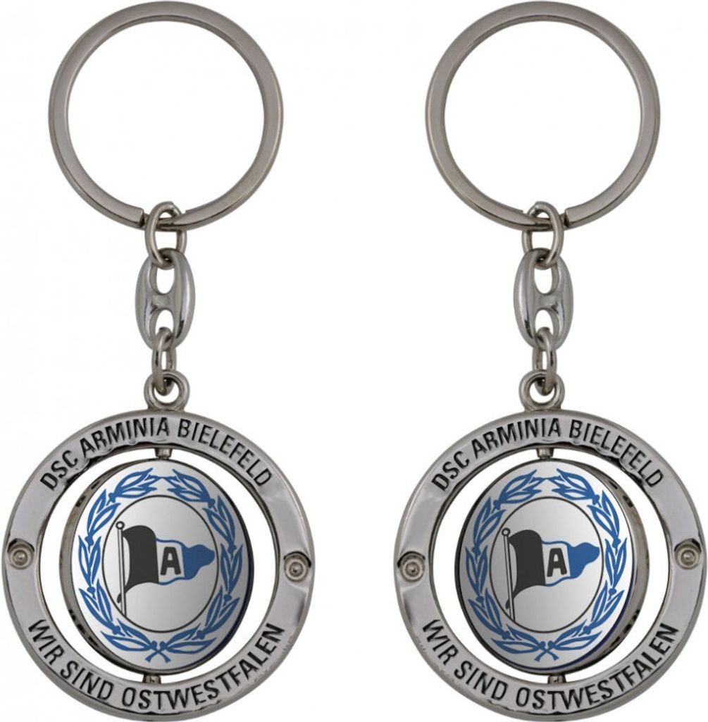 Arminia Bielefeld Schlüsselanhänger Spinner Produktbild 