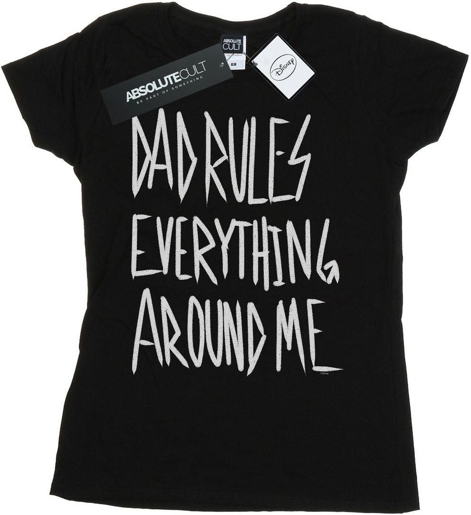 Disney - "The Lion King Dad Rules Everything" T-Shirt für Damen BI25039 (L) (Schwarz)