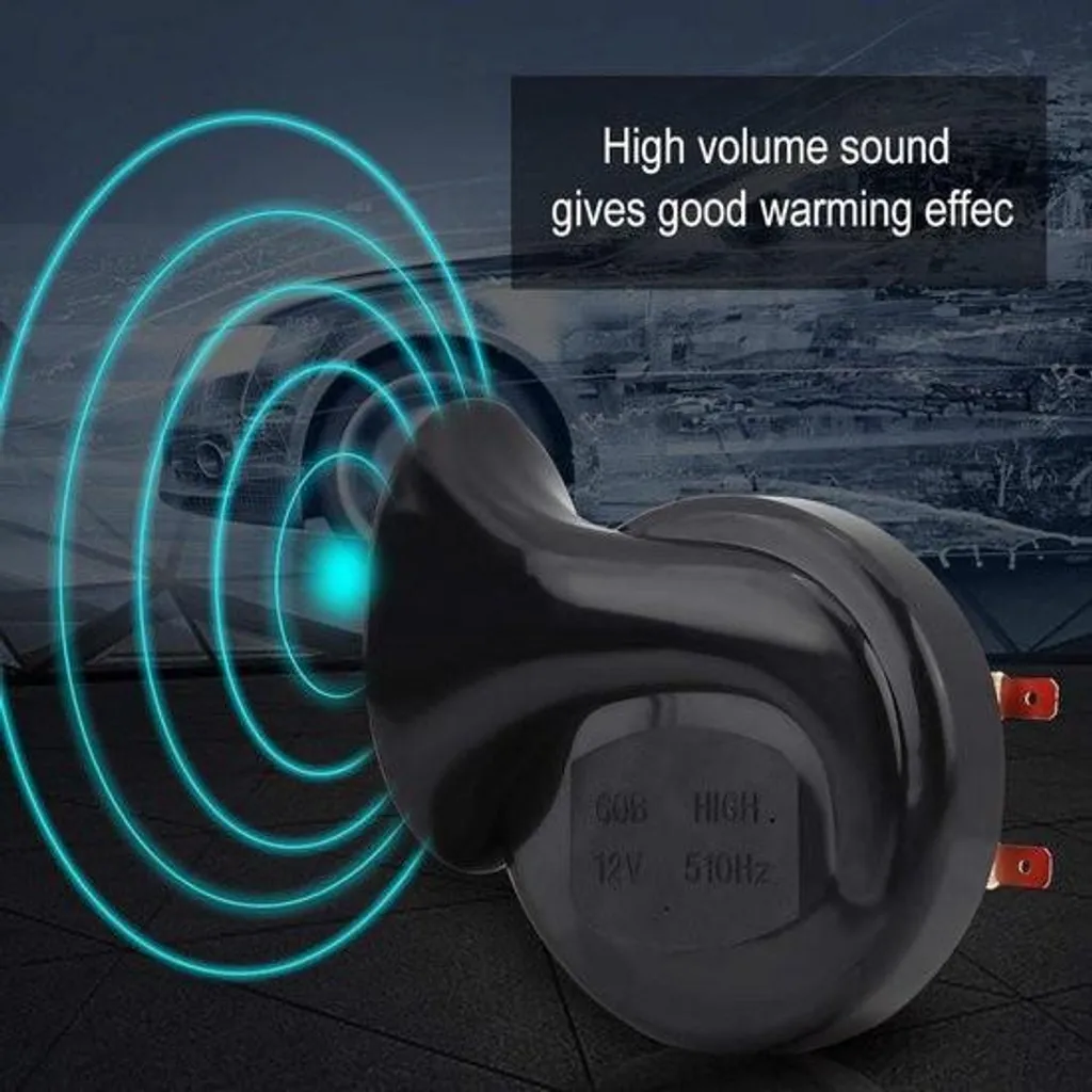 Avertisseur sonore 135dB pour voiture - Remplacez votre klaxon faible