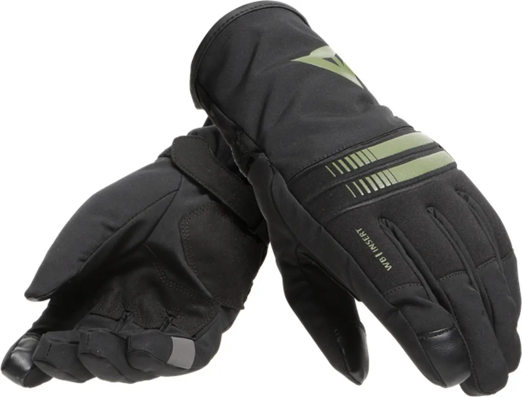 Gants moto Dainese Plaza 3 D-Dry tactiles et chauds XS