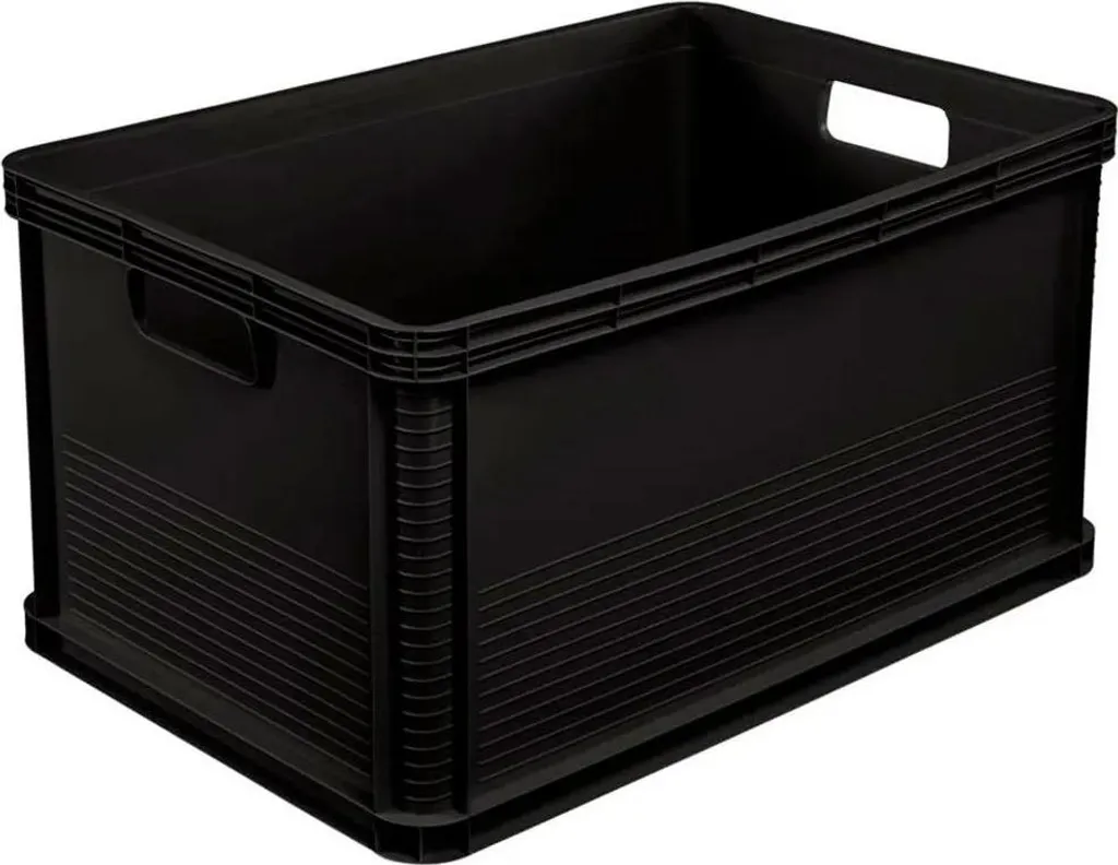 Stocker des Charges Lourdes : Boîte Robert 64L 60kg Grise Keeeper
