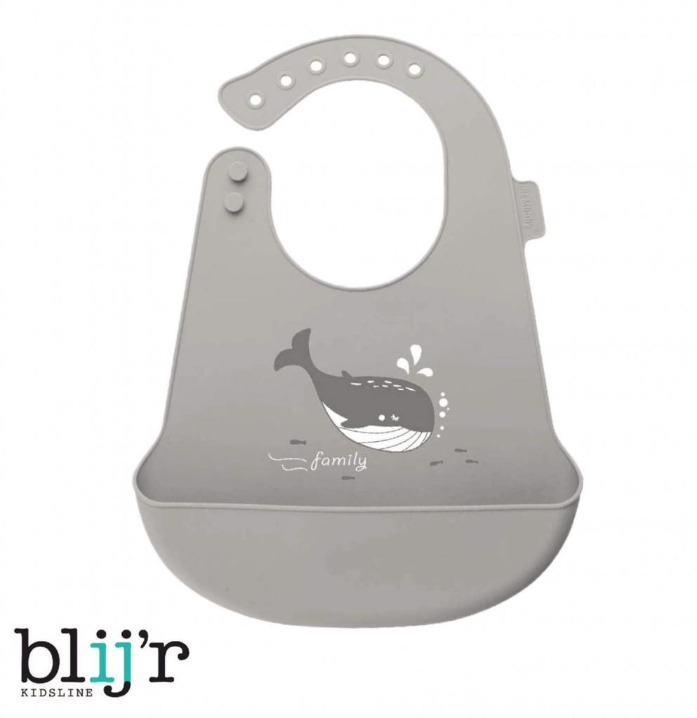 Blijr Bodi Bavoir en silicone pour bébé & jeune enfant avec Image du produit 