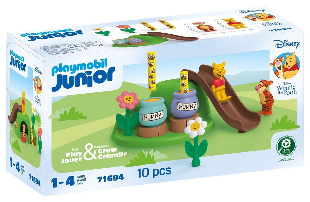 PLAYMOBIL Junior Disney: Winnie de Pooh en Tijger, de Productafbeelding 