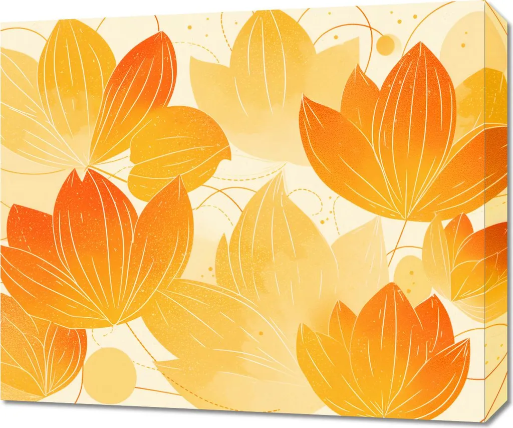 Offerta Quadro 60x50 Autunno - Tela Canvas Moderna Prezzo Outlet
