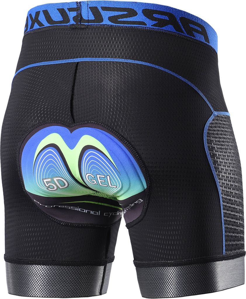 Lixada Radlerhose Herren mit Sitzpolster 5D Gepolsterte Produktbild 