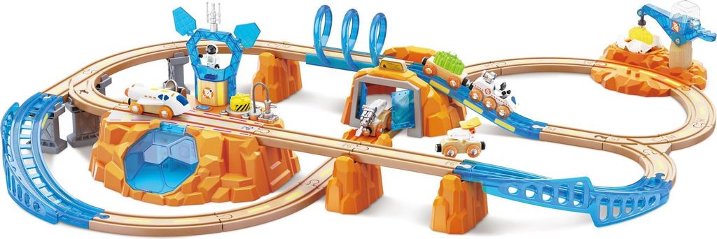 Hape E3799 Zugset Mars-Erkundung