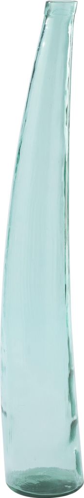 J-Line Vase Glas Azurblau