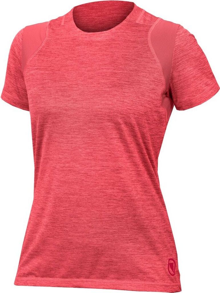Endura Damen Singletrack S/s Jersey Punch Pink