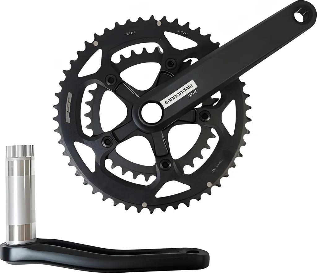 Pédalier double plateau pour vélo de course Cannondale FSA BB30 172,5mm - 2