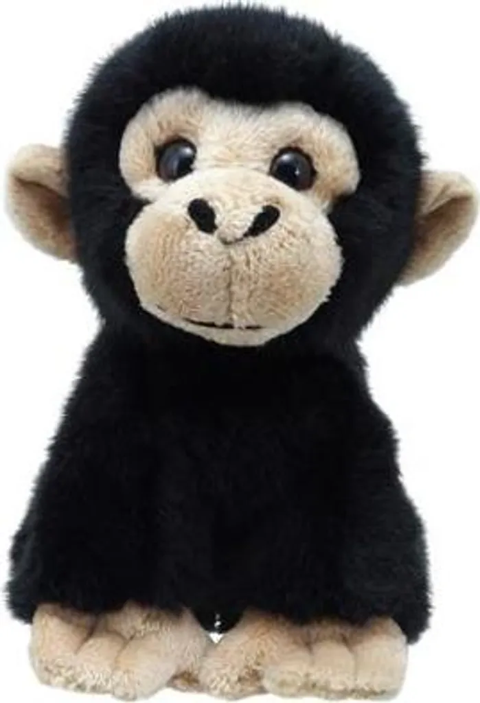 The Puppet Company Chimpanzé en peluche Mini 15cm PC003801 Marron
