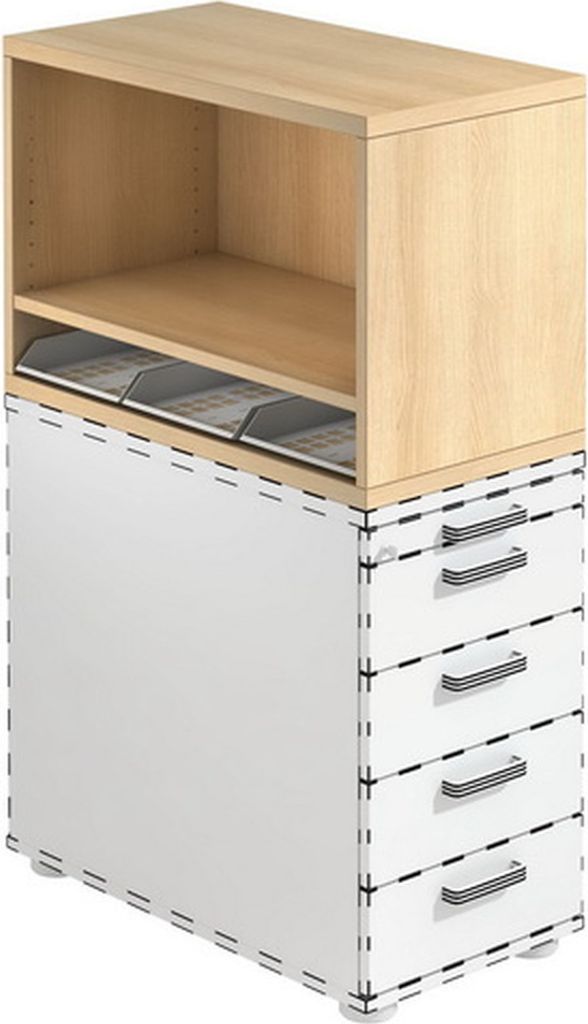 SIGNA SCA1 - Rollcontainer Eiche Produktbild 