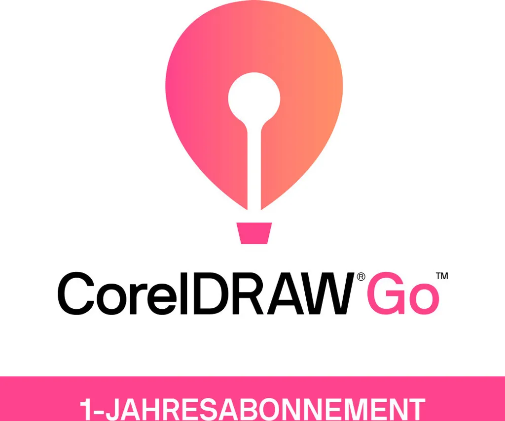 Logiciel CorelDRAW Go 365 version 2025 pour Windows et Mac 1 an