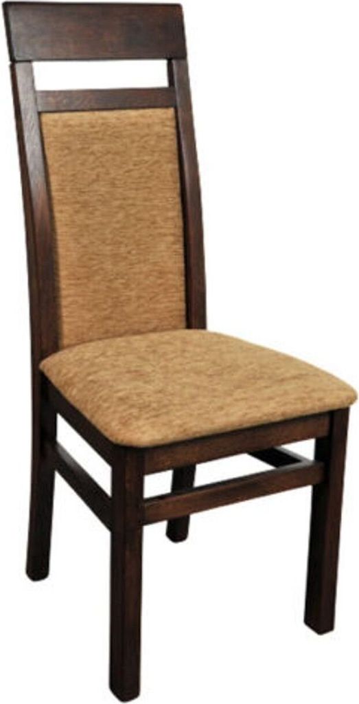 Stuhl 2x Stühle Gruppe Set Wohn Esszimmer Garnitur Holz Stil Textil Neu Moderne