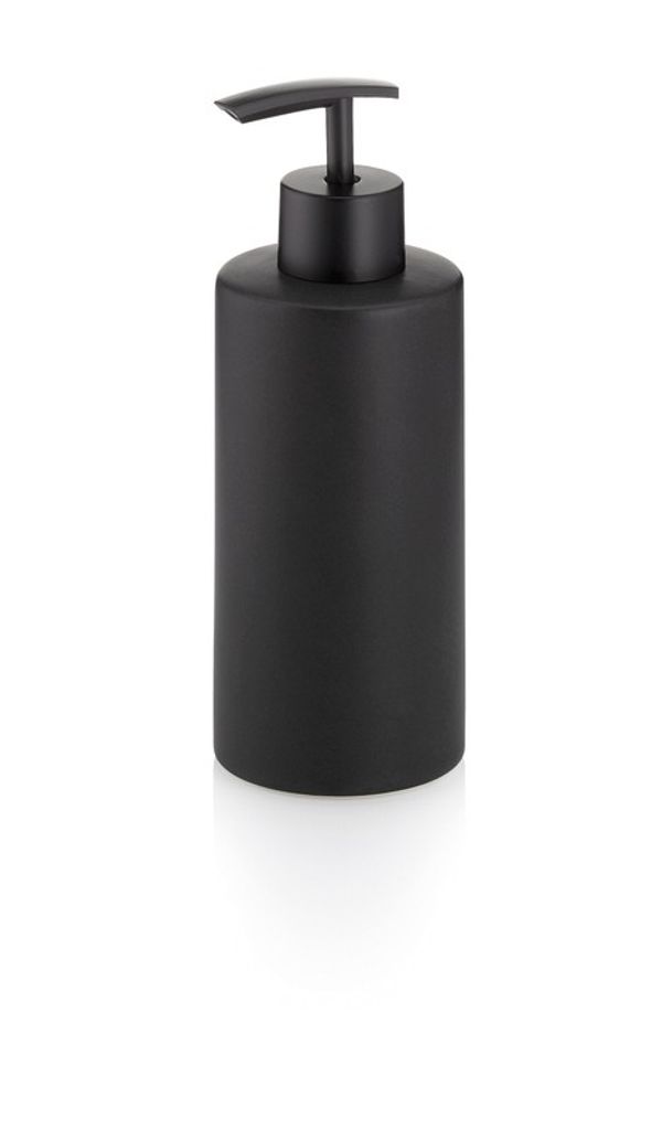 KELA Dozownik mydła Matsi ceramiczny czarny 300 ml KL-23719 Zdjęcie produktu 