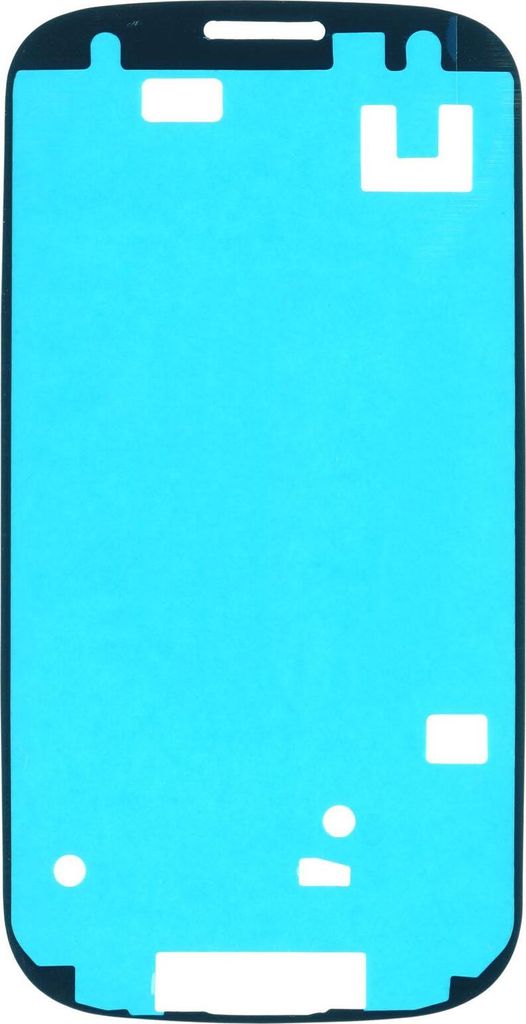 Klebefolie Display für Samsung Galaxy S3, S3 LTE, S3 NEO (GT-i9300, GT-i9301, GT-i9305) Klebepad Kleberahmen Klebestreifen, Display Rahmen Kleber