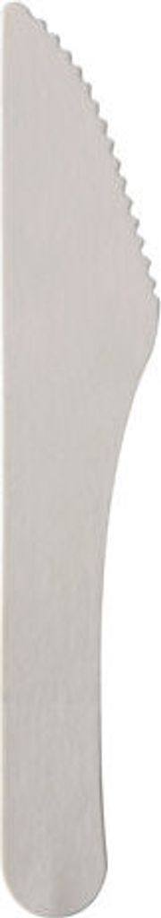 100x PAPSTAR 'pure' Papiermesser Messer aus Papier 15,8 cm weiss