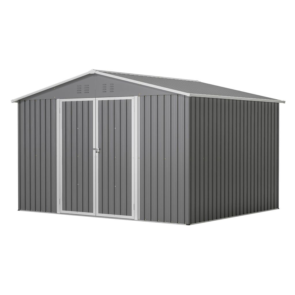 Edificio tecnico in metallo, dimensioni 300 x 252 x 191 cm, Immagine del prodotto 