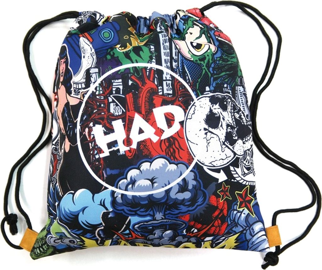 HAD Turnbeutel Gym Bag , Booom - Mehrfarbig Produktbild 